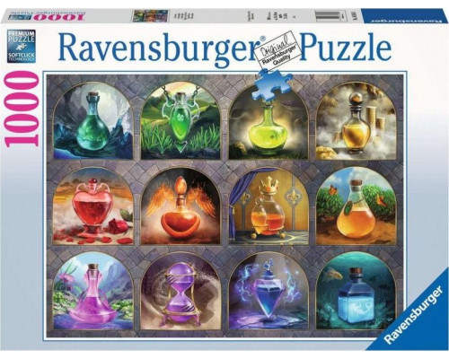 Ravensburger Puzzle 2D 1000 elementów Potężna mikstura