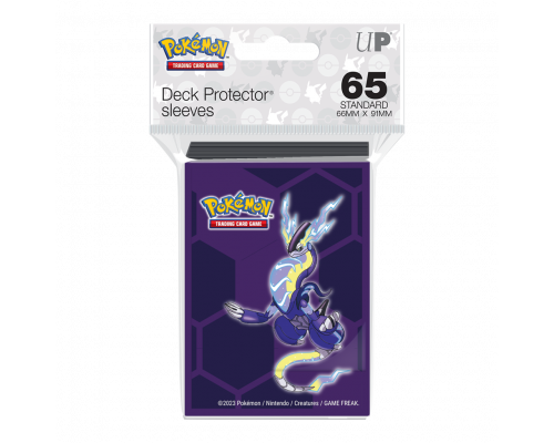 UP - Miraidon Deck Protectors for Pokémon (65 Sleeves)