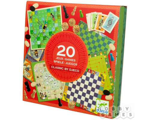 20 games classic by djeco (RU)