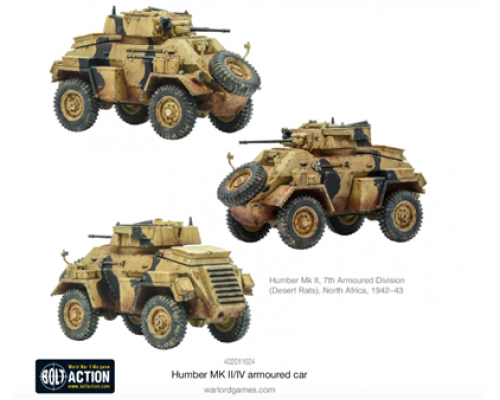 Bolt Action - Humber MK II/IV Armoured Car - EN