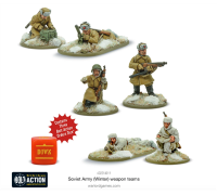Bolt Action - Soviet Army (Winter) Weapons Teams - EN