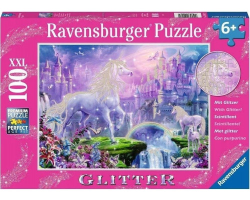 Ravensburger Puzzle 100 Królestwo jednorożców