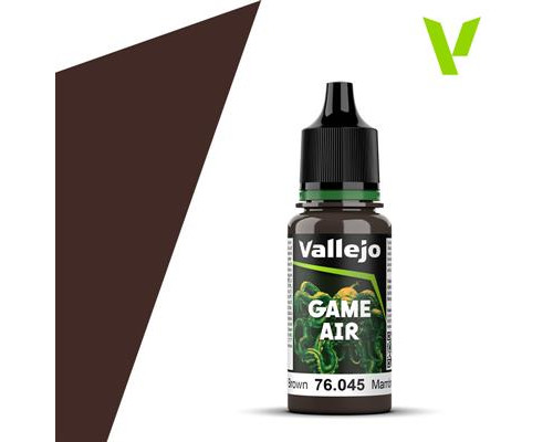 Vallejo - Game Air / Color - Charred Brown 18 ml