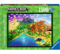 Ravensburger Puzzle 1500el World of Minecraft / Świat Minecrafta 171897 RAVENSBURGER