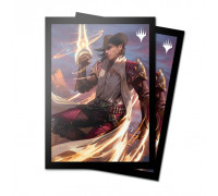 UP - Outlaws of Thunder Junction 100ct Deck Protector Sleeves Key Art 3 for Magic: The Gathering