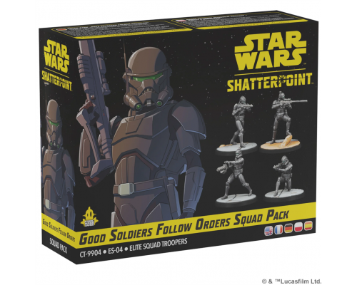 Star Wars: Shatterpoint - Good Soldiers Follow Orders Squad Pack - EN/FR/DE/PL/ES