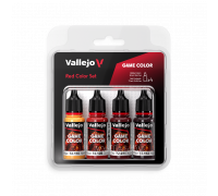 Vallejo - Game Color / 4 colors - Red Color Set 18 ml