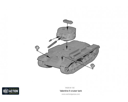 Bolt Action - Valentine II Infantry Tank - EN