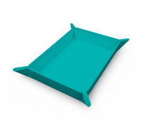 UP - Vivid Magnetic Foldable Dice Tray: Teal