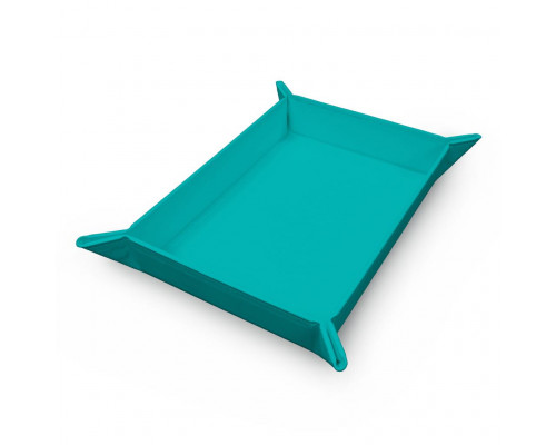 UP - Vivid Magnetic Foldable Dice Tray: Teal