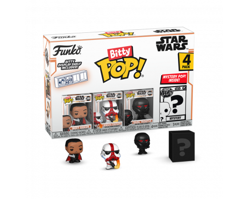 Funko Bitty POP! Mandalorian  - Moff Gideon 4PK (3+1 Mystery Chase)