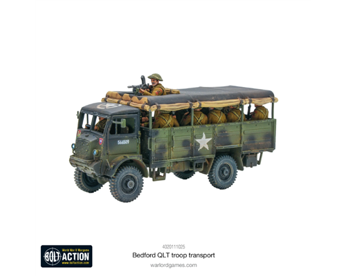 Bolt Action - Bedford QLT Troop Transport - EN