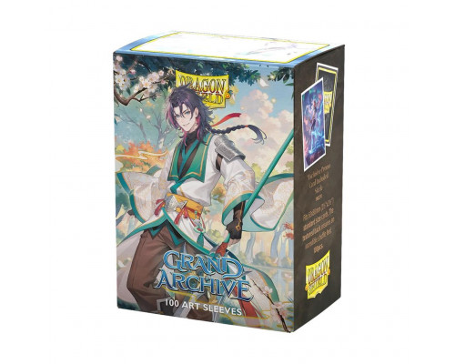 Dragon Shield Grand Archive Matte Art Sleeves - Jin, Fate Defiant (100 Sleeves)