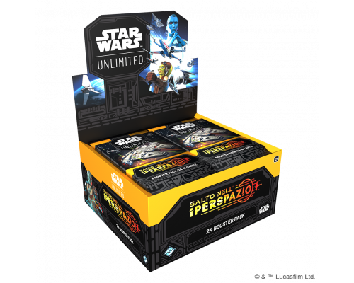 FFG - Star Wars: Unlimited - Jump to Lightspeed Booster Display (24 Booster) - IT