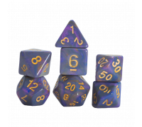 Sirius Dice - Unicorn Dice Set Purple