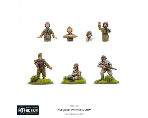 Bolt Action - Hungarian Tank Crew - EN