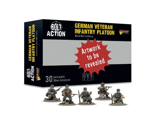 Bolt Action - German Veteran Infantry Platoon - EN