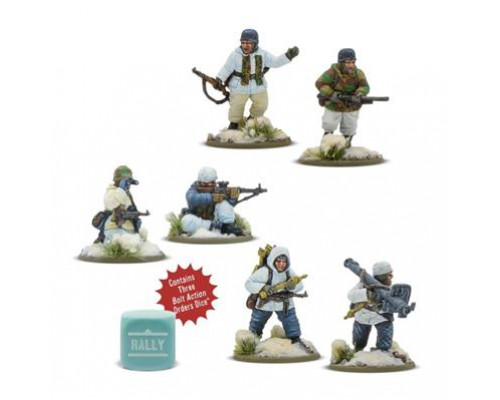 Bolt Action - Winter Fallschirmjäger Weapons Teams - EN