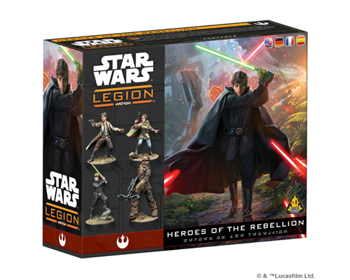 Star Wars: Legion - Heroes of the Rebellion Character Expansion - EN/DE/SP/FR