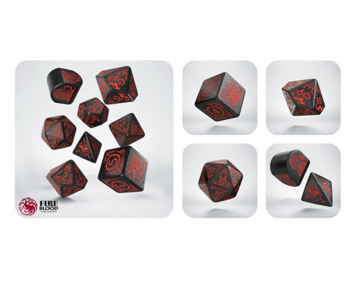 Game of Thrones. Targaryen Dice Set.