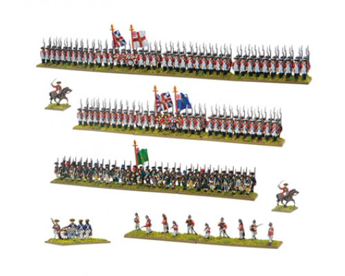Black Powder - Epic Battles: Revolution! - British Army Brigade - EN