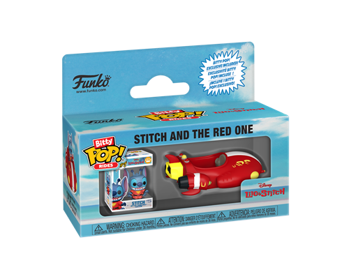 Funko Bitty POP! Ride: L&S - The Red One w/Stitch