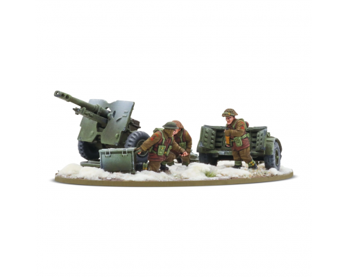 Bolt Action - British & Canadian 25 Pdr. Anti-Tank Gun (Winter)  - EN