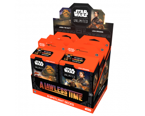 FFG - Star Wars: Unlimited - A Lawless Time Spotlight Deck Display (6 Decks) - EN