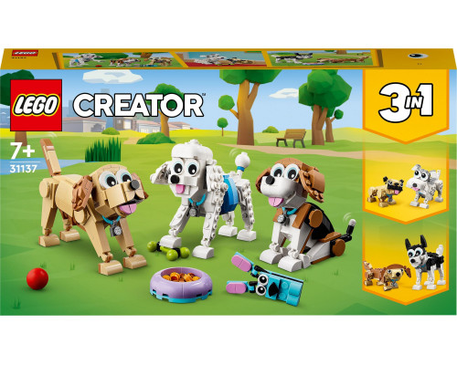 LEGO Creator™ 3-in-1 Adorable Dogs (31137)