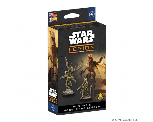 Star Wars: Legion - Sun Fac and Poggle the Lesser - EN/DE/SP/FR