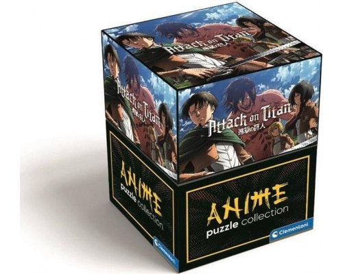 Clementoni CLE puzzle 500 Cubes Anime Attack on Titans 35139