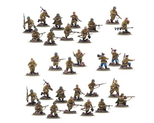 Bolt Action - Soviet Army Infantry Platoon - EN