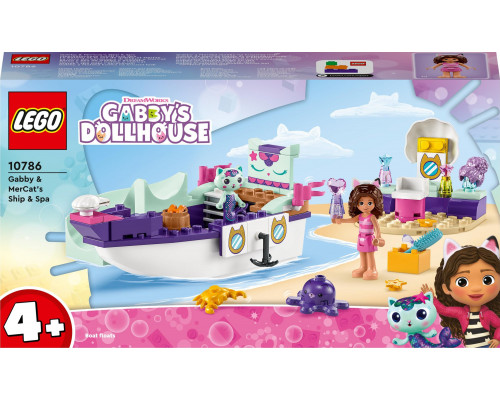 LEGO Gabby's Dollhouse™ Gabby & MerCat's Ship & Spa (10786)