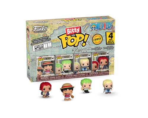 Funko Bitty POP! One Piece - Luffy 4pk