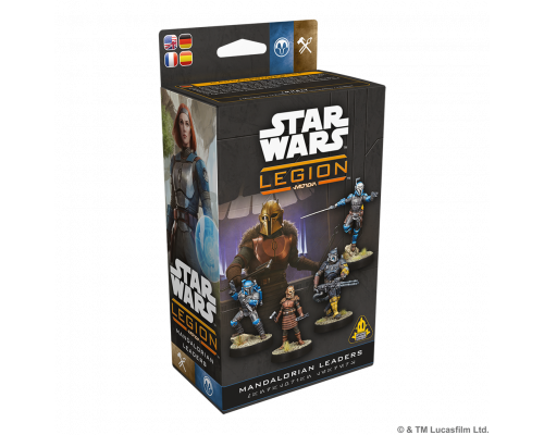 Star Wars Legion - Mandalorian Leaders - EN/DE/SP/FR