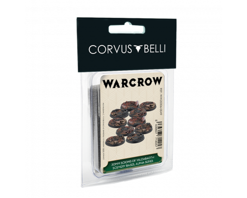 Warcrow: 30mm Scions of Yaldabaoth Scenery Bases, Alpha Series - EN