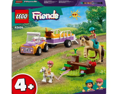 LEGO Friends Przyczepka dla konia i kucyka (42634)