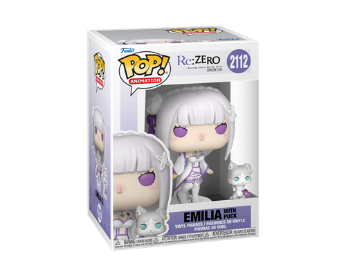 Funko POP!&Buddy: Re:ZERO - Emilia w/Puck
