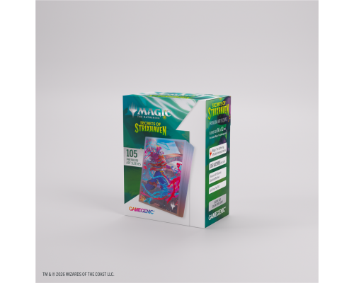 Magic: The Gathering | Secrets of Strixhaven Premium Art Sleeves - Rootha, Mastering the Moment