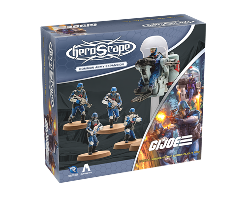 G.I. JOE Heroscape COBRA Troopers and COBRA Flight Pod Army Expansion - EN