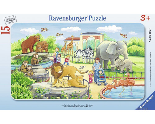 Ravensburger Puzzle Ausflug in den Zoo (06116)