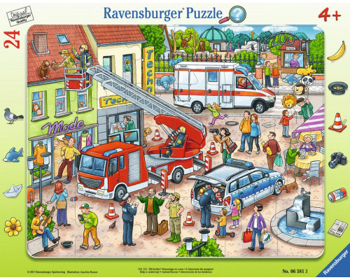 Ravensburger Puzzle 110, 112 - Eilt herbei! (06581)