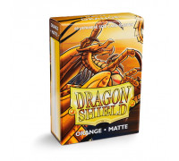 Dragon Shield Small Sleeves - Japanese Matte Orange (60 Sleeves)