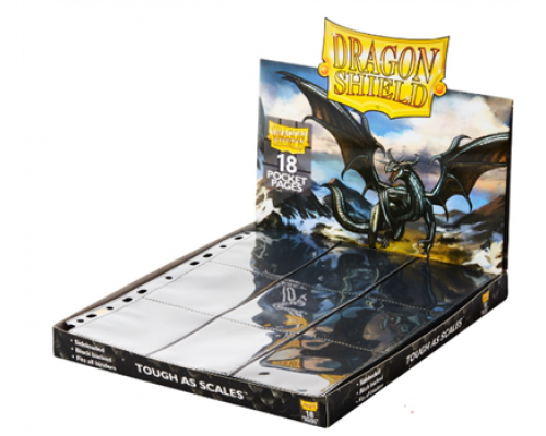 Dragon Shield 18-Pocket Pages Display (50 Pages)