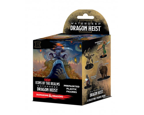 D&D Icons of the Realms - Waterdeep Dragon Heist 8 Ct. Booster Brick (Set 9) - EN