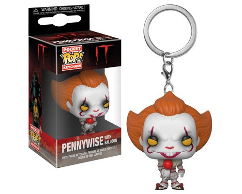 Funko POP! Keychain: IT S2 - Pennywise w/balloon