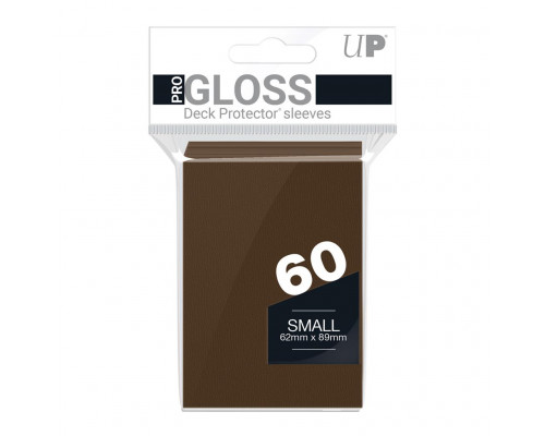 UP - Small Sleeves - Brown (60 Sleeves)