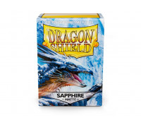 Dragon Shield Matte Sleeves - Sapphire (100 Sleeves)