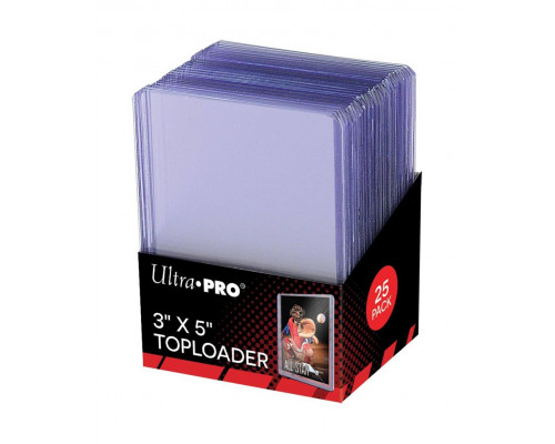 UP - 3" x 5" Toploader (25 Pieces)