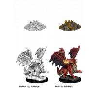 D&D Nolzur's Marvelous Miniatures - Red Dragon Wyrmling